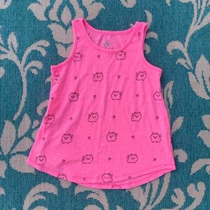 💞Girls Justice tank top 🐶 size 6/7💞